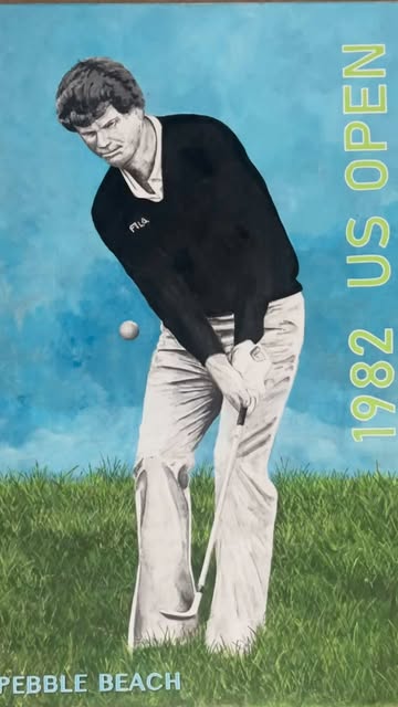 1982 U.S. Open painting